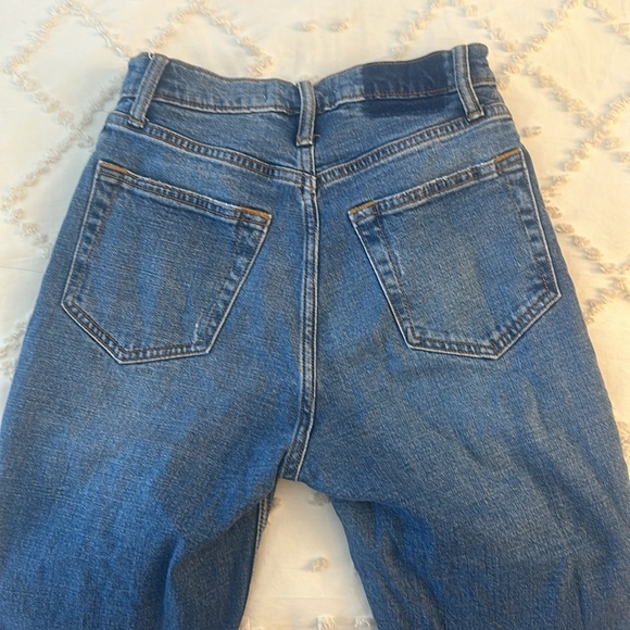Abercrombie High Rise Straight Jean - Picture 4 of 5